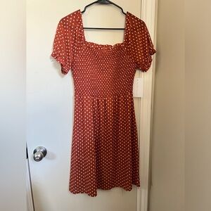 Polka dot dress